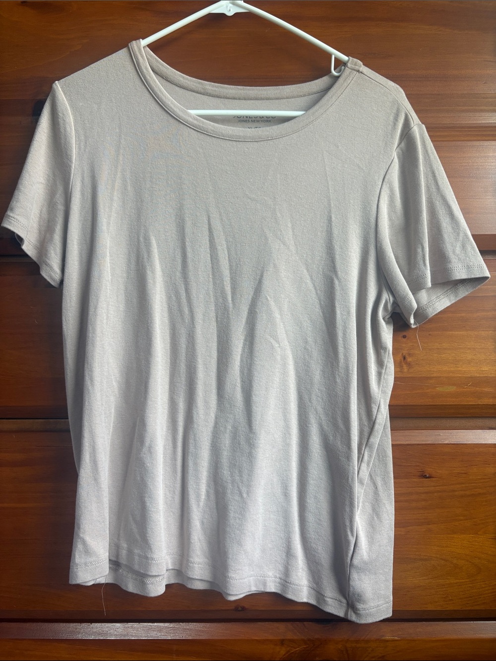 Classic Women’s Short Sleeve Tee in Light Taupe